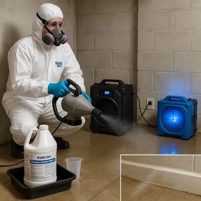 Sanitization and Odor Removal process in Fairbanks Ranch, CA
