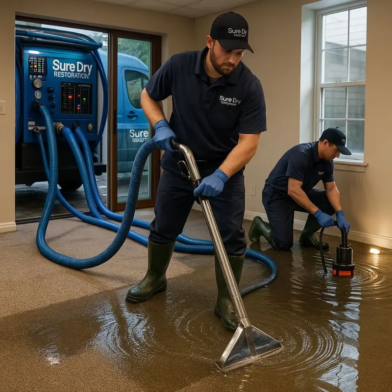 Water Extraction and Removal process in Fairbanks Ranch, CA